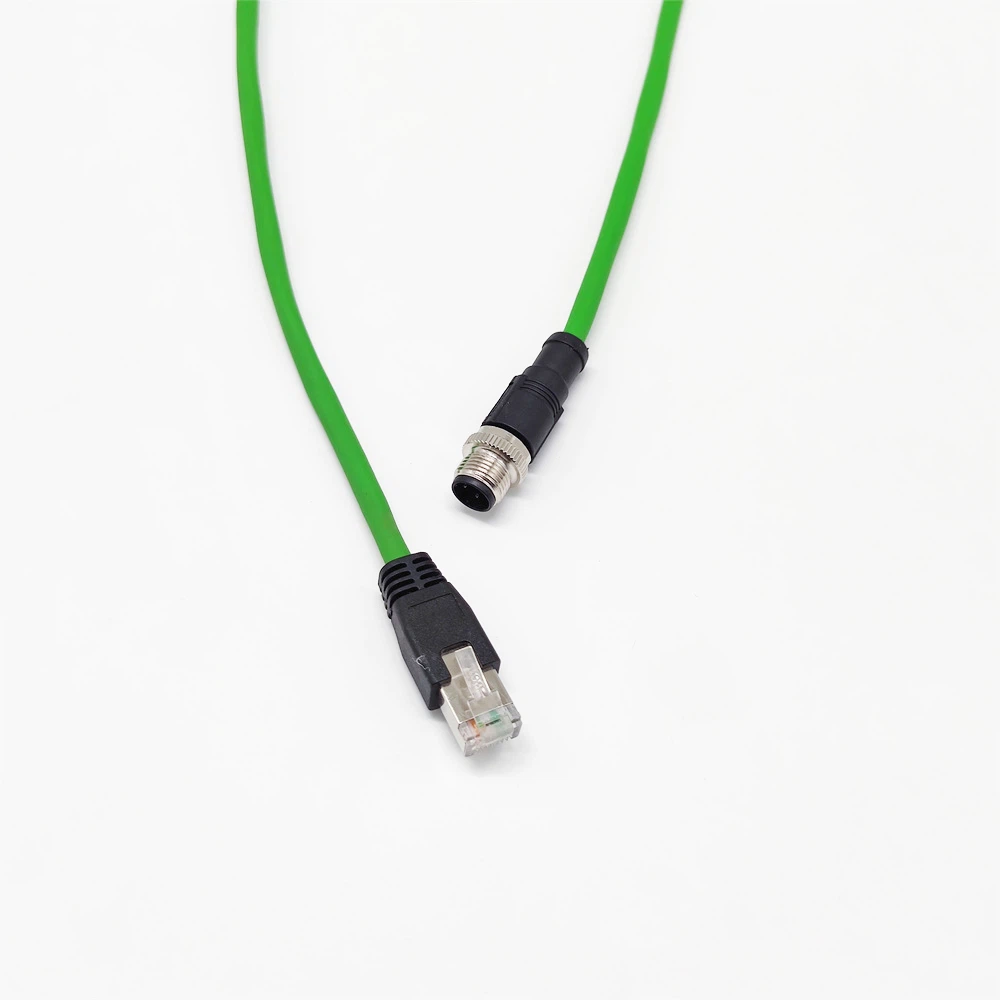 m12 d code to rj45